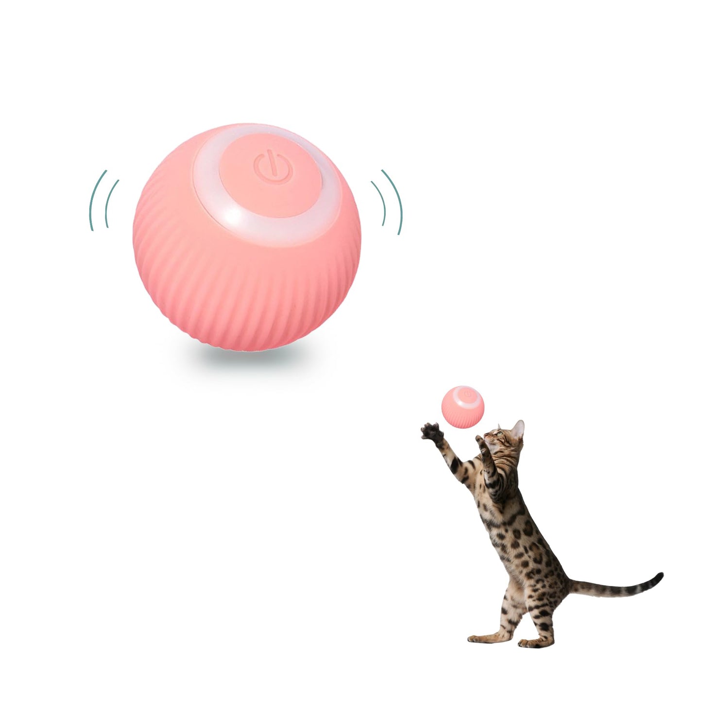 Pelota Inteligente Smart Rotating Gatos