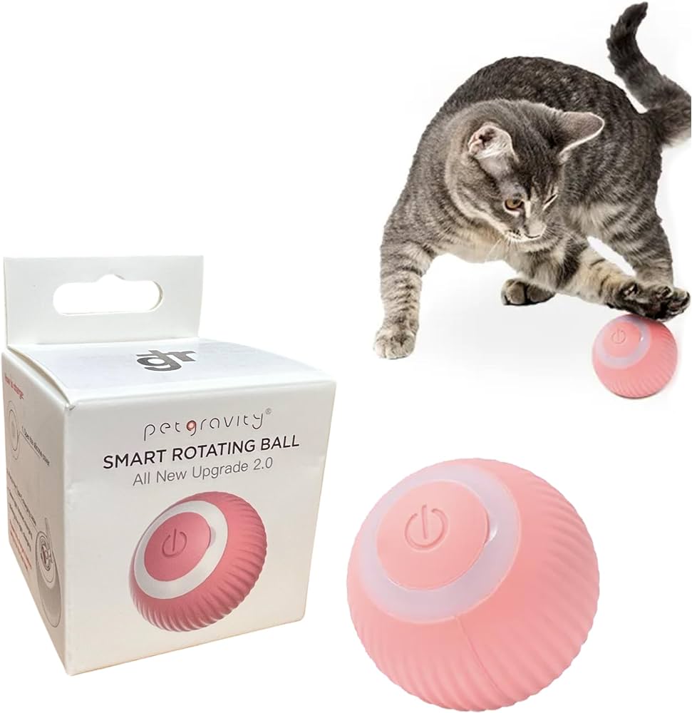 Pelota Inteligente Smart Rotating Gatos